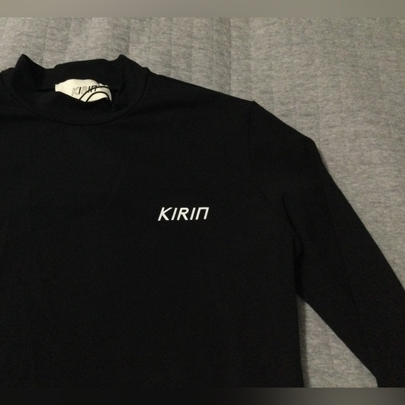 Kirin Peggy Gou Jersey Open Back Long Sleeve Bodysuit Black - Picture 4 of 12